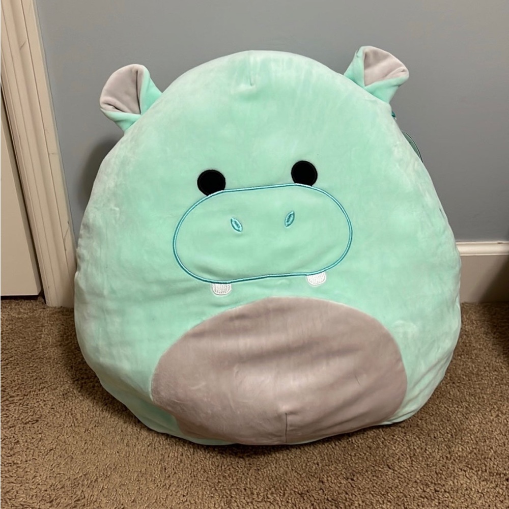 Hank Hippo Squishmallow